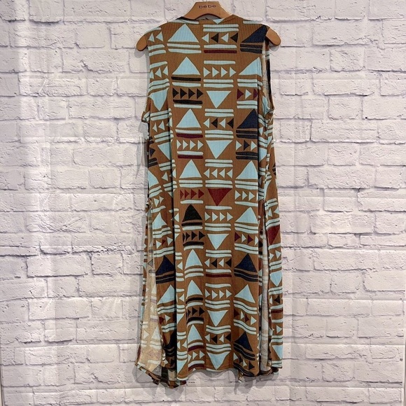 Lularoe Cardigan Sweater Longline Vest Sleeveless Medium NWT - Picture 2 of 8